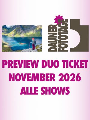 Preview Duo Ticket 2026 <br/>Beide Vorträge zum Genuss-Preis!
